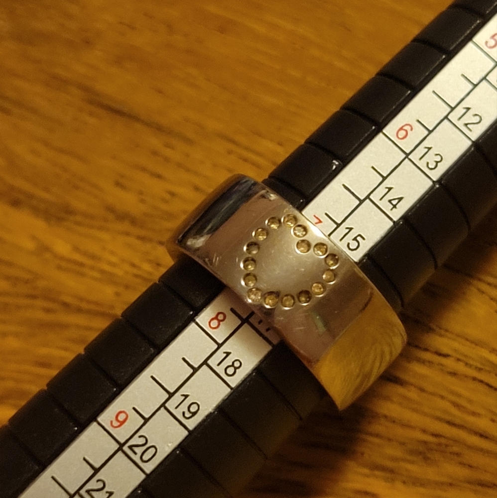 Silver Folli Follie Ring size 7.5